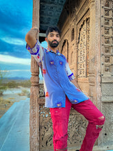 Load image into Gallery viewer, Blue Alchemy Button Up Shirt
