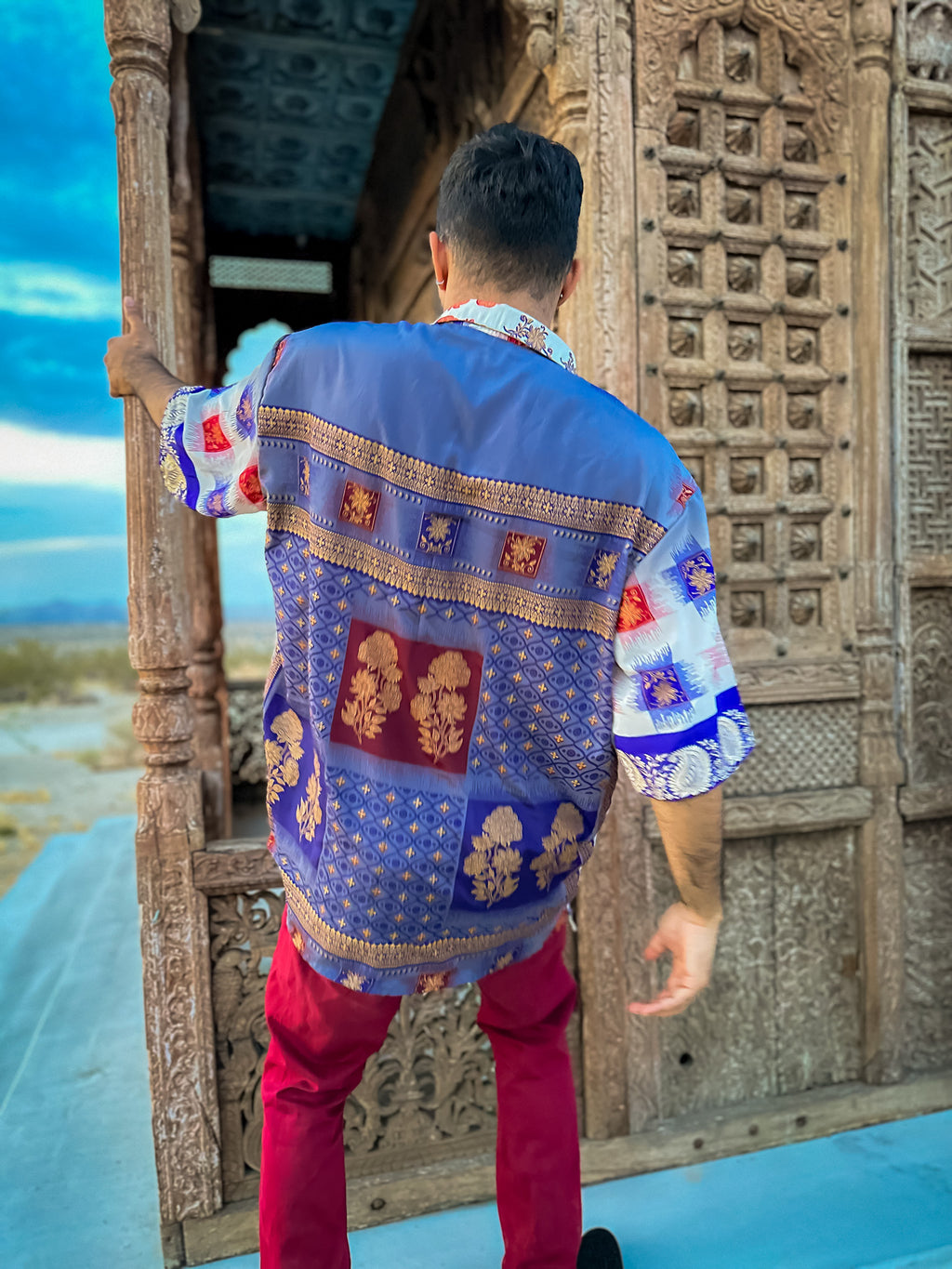 Blue Alchemy Button Up Shirt