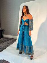 Load image into Gallery viewer, Ocean Love Sharara Pants Set

