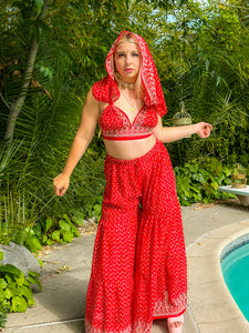 Crazy in Love Sharara Pants Set