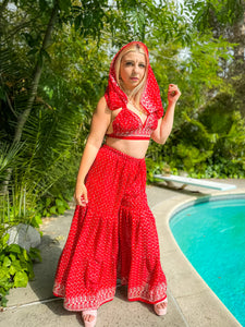 Crazy in Love Sharara Pants Set