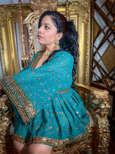 Load image into Gallery viewer, Turquoise Alchemy Babydoll Dress

