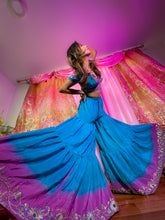 Load image into Gallery viewer, Purple Oceana Sharara Pants Set
