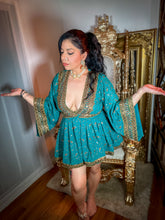 Load image into Gallery viewer, Turquoise Alchemy Babydoll Dress
