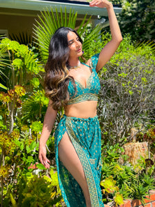 Turquoise Waterfall Jasmine Set