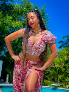 Crystal Rose Jasmine Set