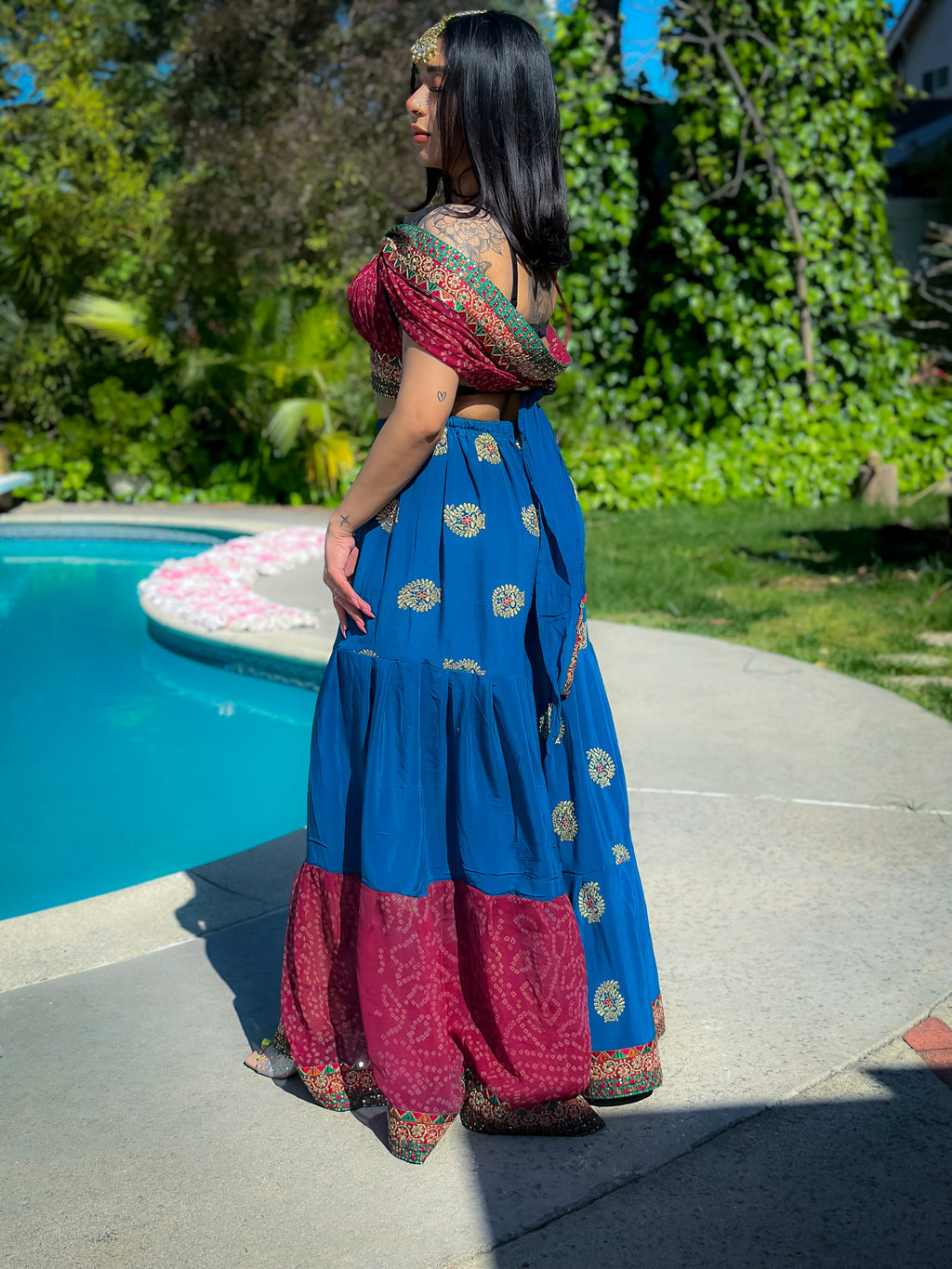 Kundalini Chakra Sharara Pants Set