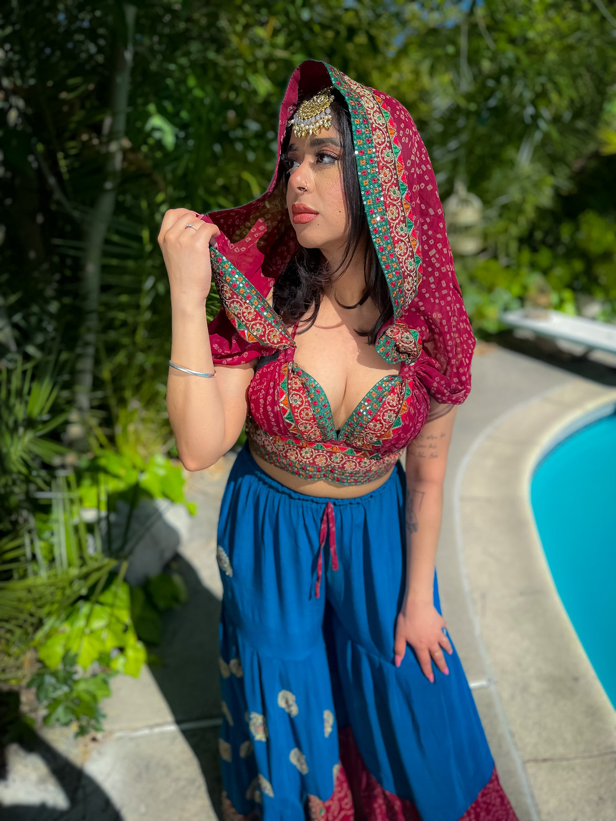 Kundalini Chakra Sharara Pants Set