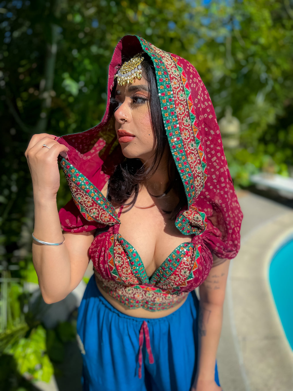 Kundalini Chakra Sharara Pants Set