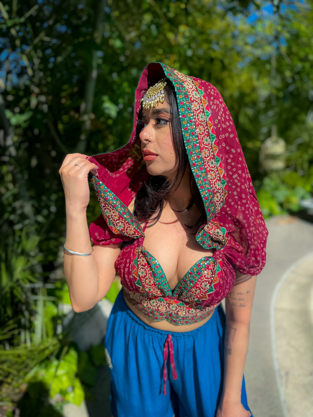 Kundalini Chakra Sharara Pants Set