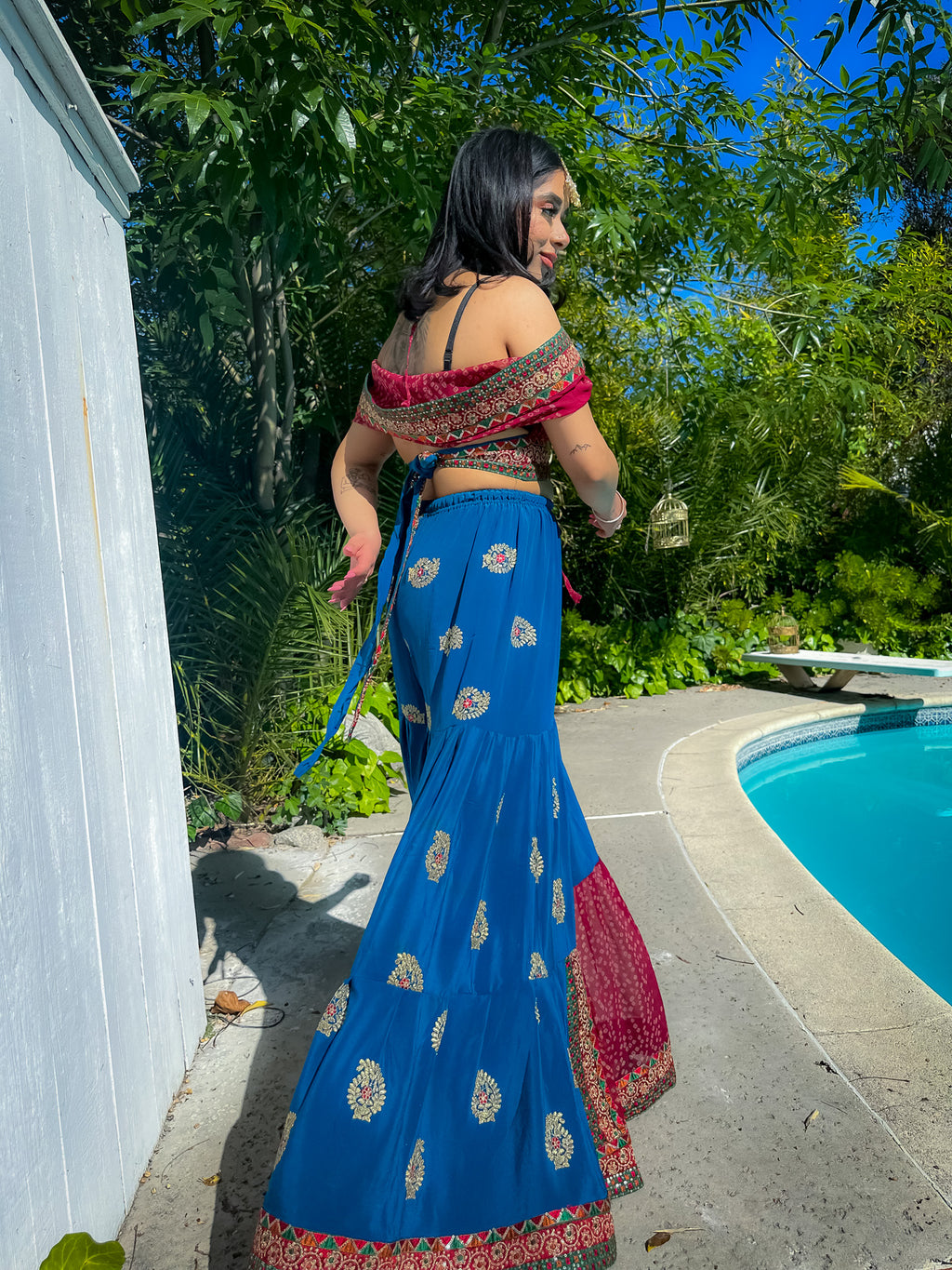 Kundalini Chakra Sharara Pants Set