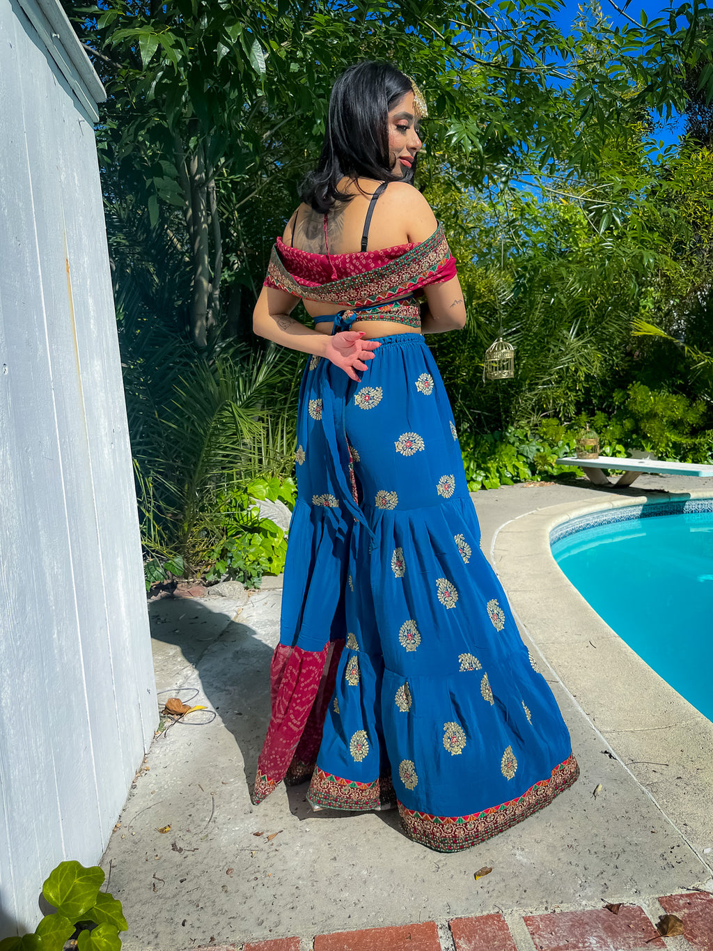 Kundalini Chakra Sharara Pants Set
