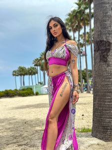 Purple Flowers Jasmine Set