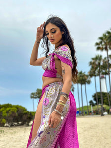 Purple Flowers Jasmine Set
