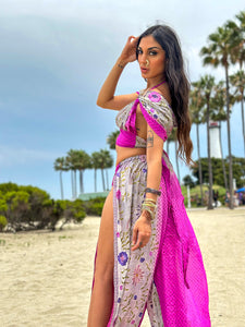 Purple Flowers Jasmine Set
