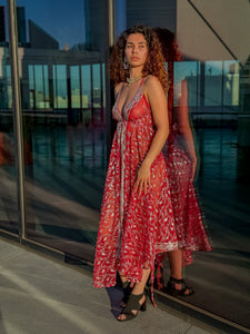 Diamond Love Feather Magic Dress