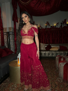 Bohemian Love Sharara Pants Set