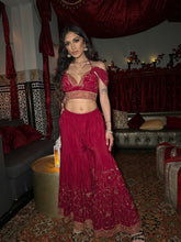 Load image into Gallery viewer, Bohemian Love Sharara Pants Set
