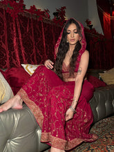 Load image into Gallery viewer, Bohemian Love Sharara Pants Set
