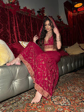 Load image into Gallery viewer, Bohemian Love Sharara Pants Set
