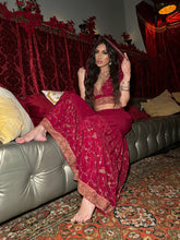 Load image into Gallery viewer, Bohemian Love Sharara Pants Set
