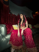 Load image into Gallery viewer, Bohemian Love Sharara Pants Set
