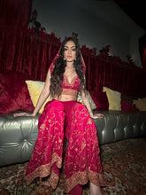 Load image into Gallery viewer, Bohemian Love Sharara Pants Set
