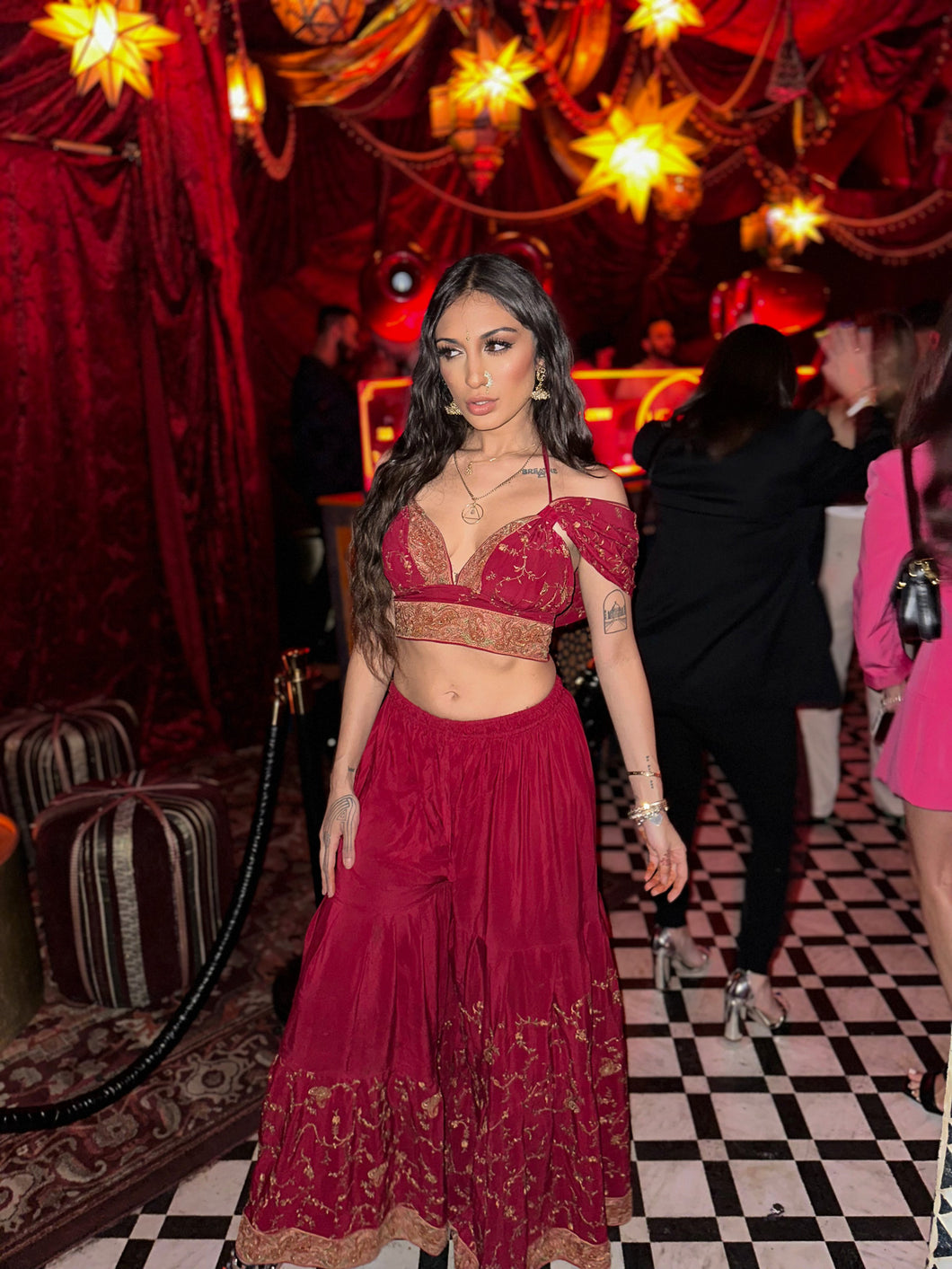 Bohemian Love Sharara Pants Set