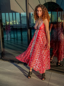 Diamond Love Feather Magic Dress