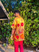 Load image into Gallery viewer, Golden Roses Button Up Shirt
