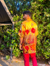 Load image into Gallery viewer, Golden Roses Button Up Shirt
