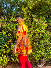 Load image into Gallery viewer, Golden Roses Button Up Shirt
