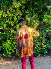 Load image into Gallery viewer, Golden Roses Button Up Shirt
