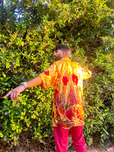 Load image into Gallery viewer, Golden Roses Button Up Shirt
