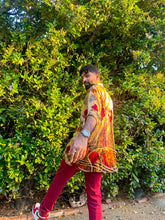 Load image into Gallery viewer, Golden Roses Button Up Shirt
