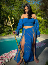 Load image into Gallery viewer, Sapphire Paisley Goddess Set
