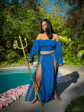 Load image into Gallery viewer, Sapphire Paisley Goddess Set
