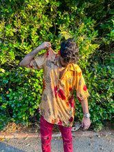 Load image into Gallery viewer, Golden Roses Button Up Shirt
