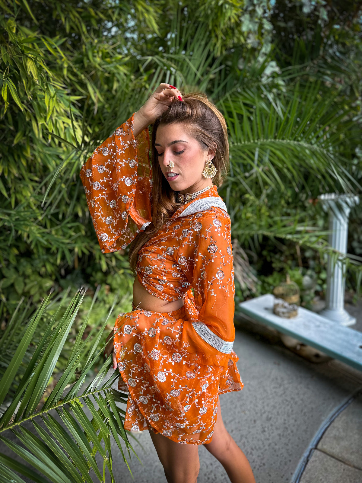 Fall for Me Micro Mini Gehr Skirt Set
