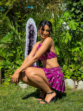 Load image into Gallery viewer, Amethyst Princess Micro Mini Skirt Set
