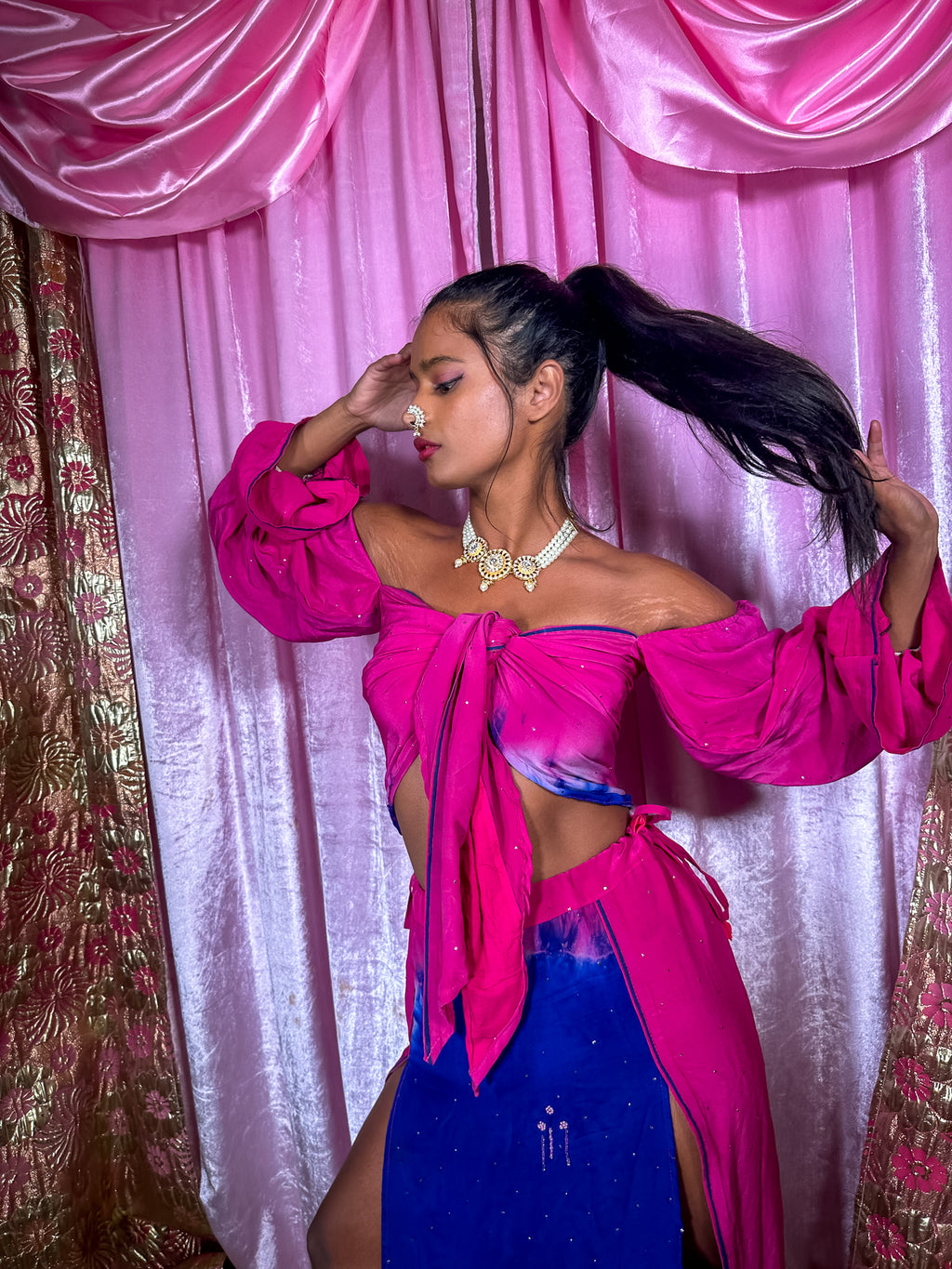 Pink Ocean Katana Set