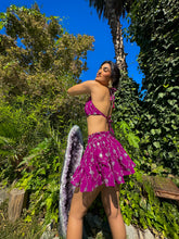 Load image into Gallery viewer, Amethyst Princess Micro Mini Skirt Set
