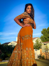 Load image into Gallery viewer, Royal Sunset Sharara Pants Set
