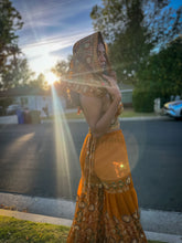 Load image into Gallery viewer, Royal Sunset Sharara Pants Set
