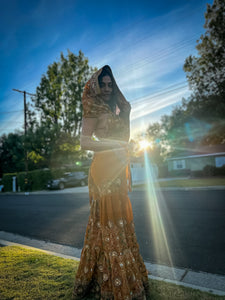 Royal Sunset Sharara Pants Set