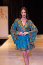 Load image into Gallery viewer, Gold Pharaoh Babydoll Dress
