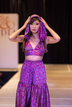 Load image into Gallery viewer, Amethyst Goddess Sharara Pants Set
