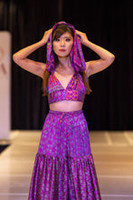 Load image into Gallery viewer, Amethyst Goddess Sharara Pants Set
