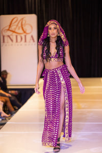 Amethyst Gold Goddess Set