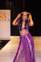 Load image into Gallery viewer, Amethyst Gold Goddess Set
